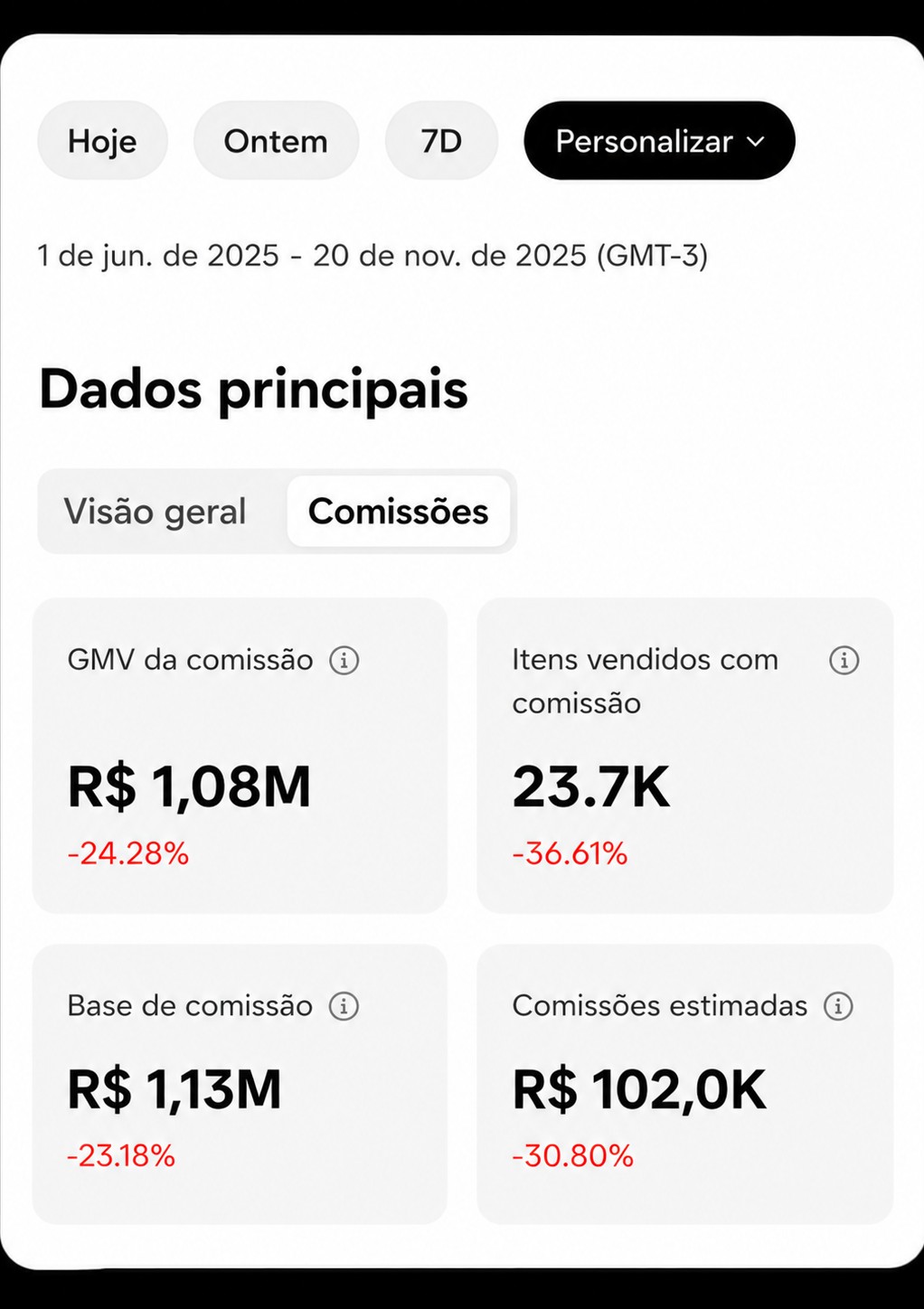 Print de resultado